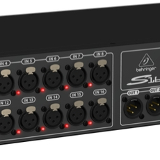 BEHRINGER S16 - коммут. блок для цифр. микш (16 мик/лин вх, 8 ан вых) ADAT, MIDI, USB - Звуковое и световое оборудование, музыкальные инструменты.