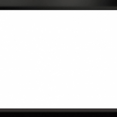 Digis VELVET DSVFS-16932 Экран настенный на раме, формат 16:9, 316", 720x414, рабочая поверхность 700x394, белое матовое полотно, рама 100мм обтянута чёрным бархатом - Звуковое и световое оборудование, музыкальные инструменты.