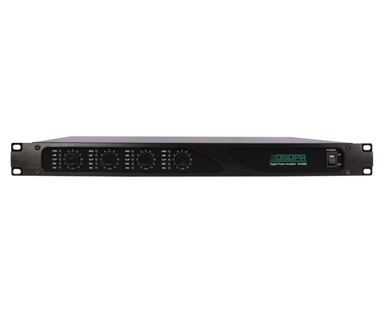DSPPA DA-4060 Цифровой двухканальный усилитель мощности 4 х 60 Вт - Звуковое и световое оборудование, музыкальные инструменты.